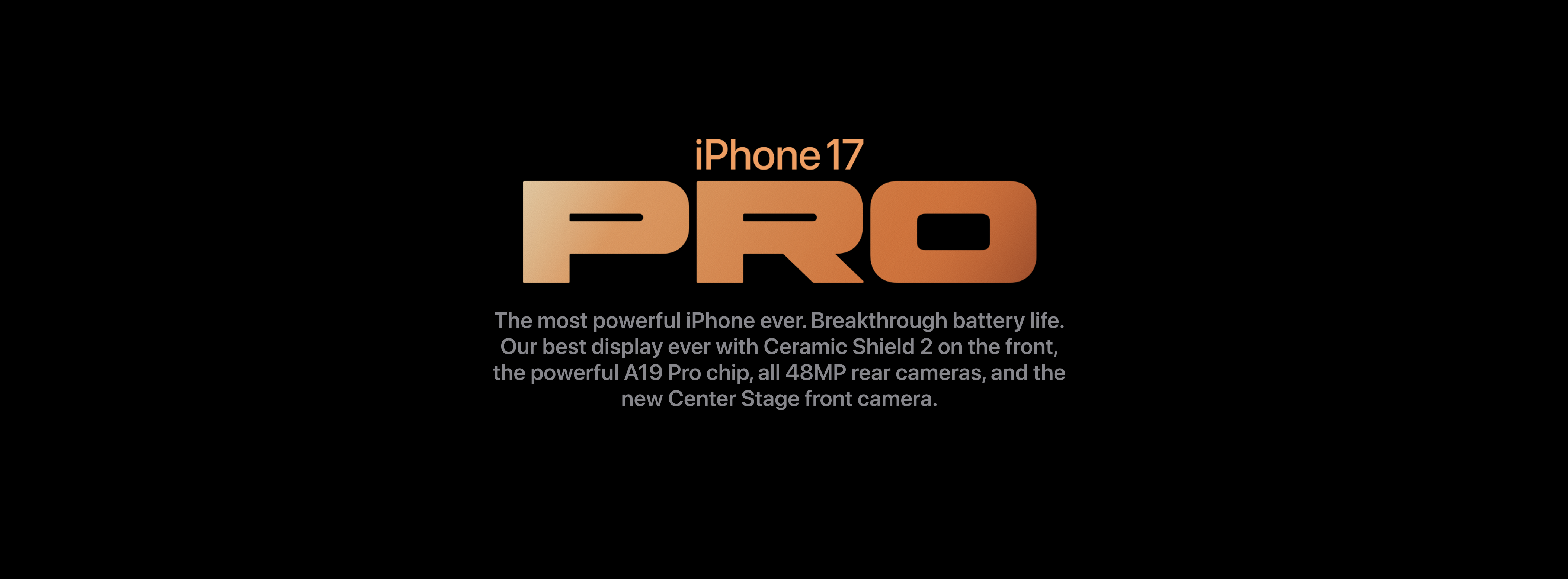iPhone 17 Pro Max